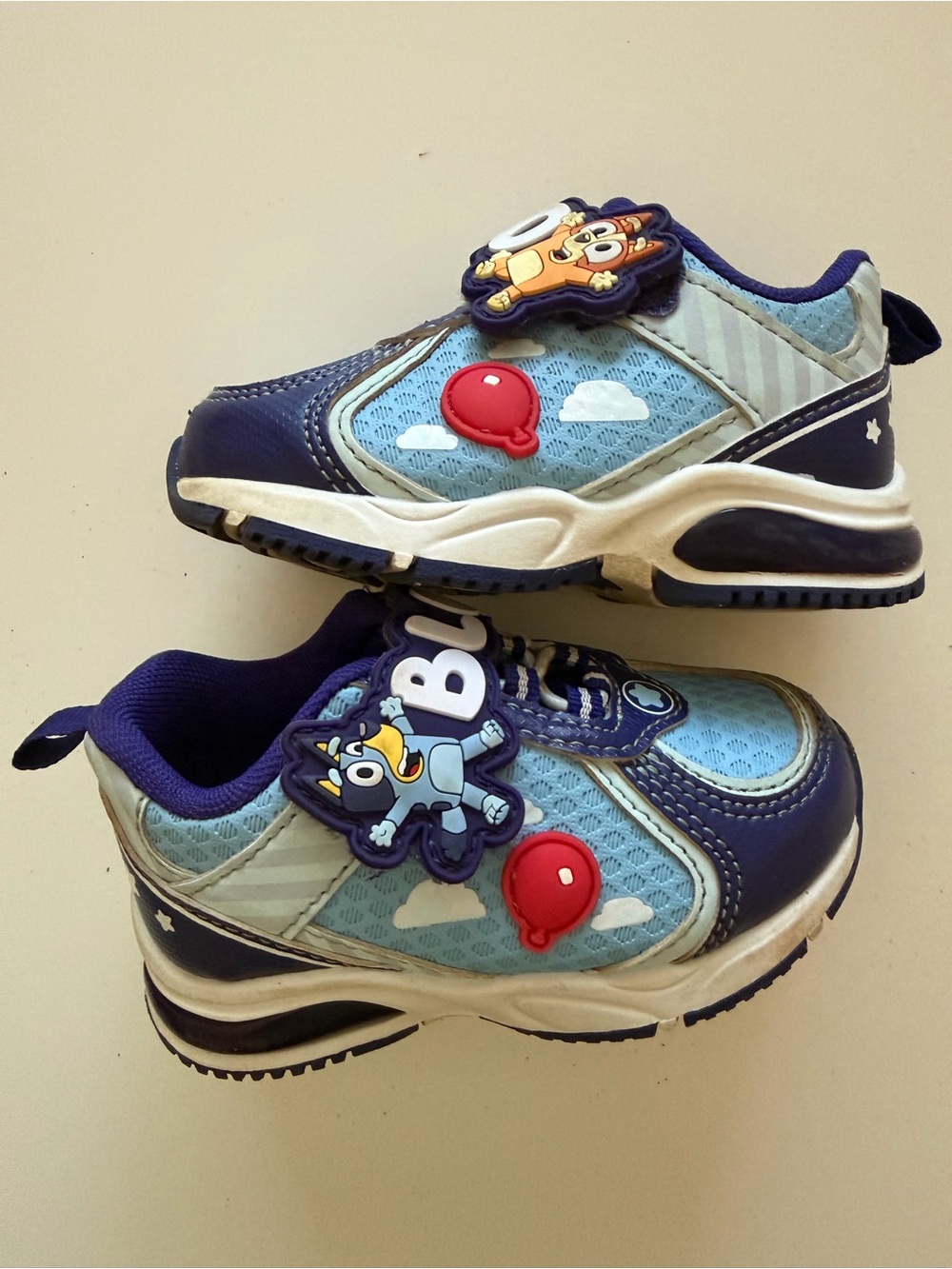 Bluey Light Up Sneakers Toddler Boy 6